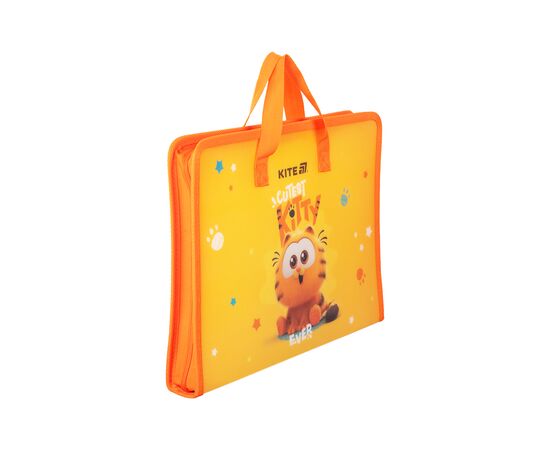Папка - портфель Kite на молнии A4 Garfield, 1 отделение (GF25-202), изображение 3