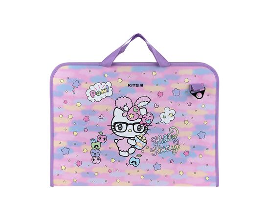 Папка - портфель Kite на молнии A3+ Hello Kitty, 1 отделение (HK24-411)