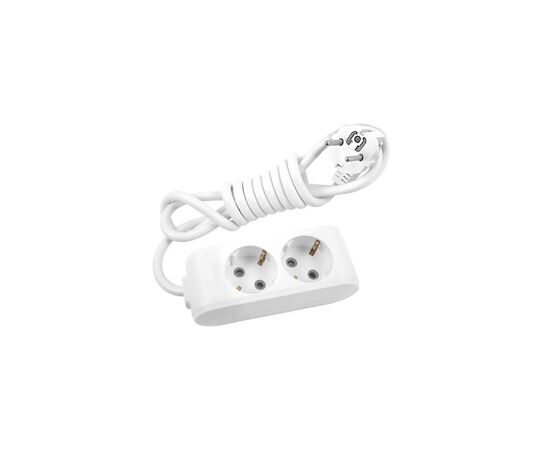 Сетевой удлинитель Panasonic X-tendia із заземленням 2 розетки, 3м (WLTB04232GR-UA)