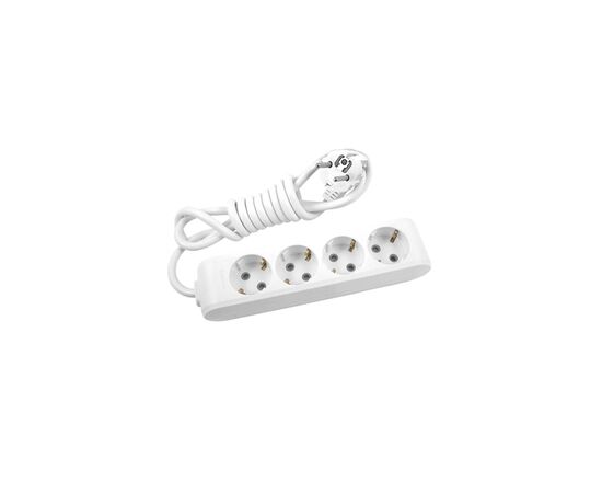 Сетевой удлинитель Panasonic X-tendia із заземленням 4 розетки, 2м (WLTB04422GR-UA)