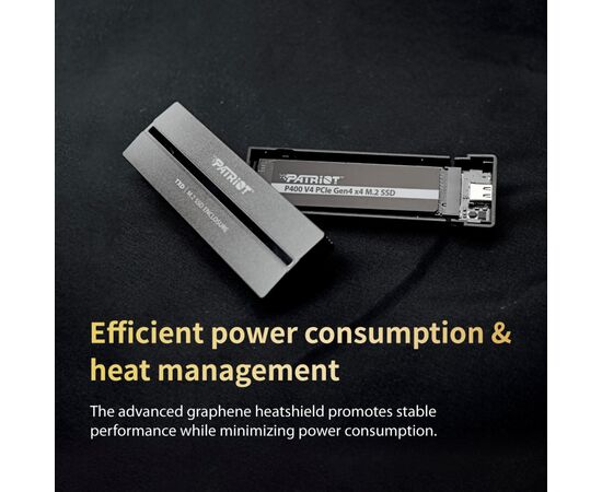 Накопитель SSD M.2 2280 1TB P400 Patriot (P400VP1TBM28H), изображение 8