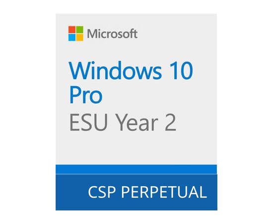 Операционная система Microsoft Windows 10 ESU Year 2 (2026 - 2027) Extended Security Updates (ESU) (DG7GMGF0SSGZ_0001)