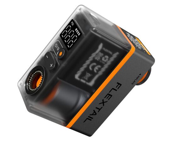 Задняя велофара Flextail та міні насос 2 в 1 Tiny Tire Pump ACS, чорний (6975755966342), изображение 5