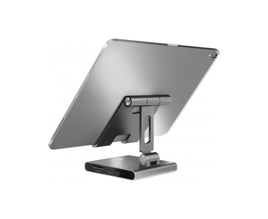 Порт-репликатор J5create Dock-Station Ipad USB-C 8-in-1 (HDMI/PD/картридер/USB-A/USB-C/Audio) (JTS224-N), изображение 3