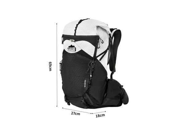 Рюкзак туристический Naturehike Helium CNK2450XB016, 40 л, білий, M (6976507668088), изображение 2