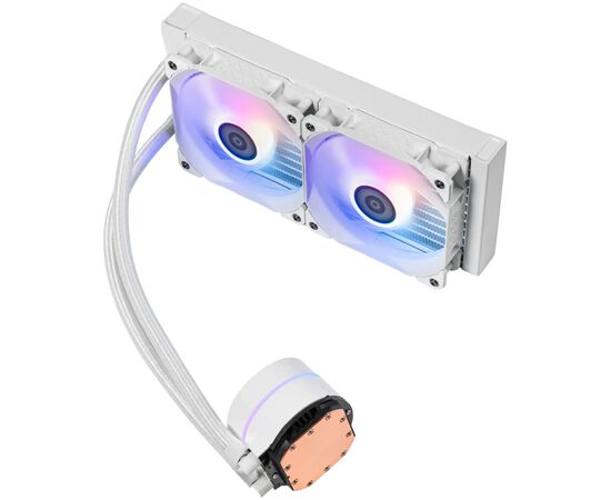 Система жидкостного охлаждения Qube ZT-240 white, изображение 3