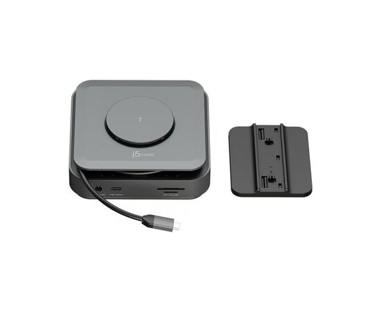 Порт-репликатор J5create Dock-Station USB-C 10-in-1 (HDMI/PD/USB-A/USB-C/LAN) (JCD3199-N), изображение 4