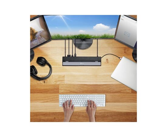 Порт-репликатор J5create Dock-Station USB-C 10-in-1 (HDMI/PD/USB-A/USB-C/LAN/картридер/audio) (JCD543-N), изображение 9