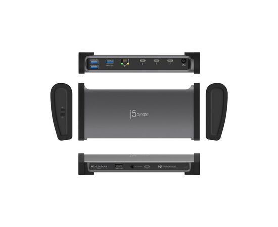 Порт-репликатор J5create Dock-Station USB-C 11-in-1 (Thunderbolt/PD/картридер/USB-A/USB-C) (JTD562-EN), изображение 5