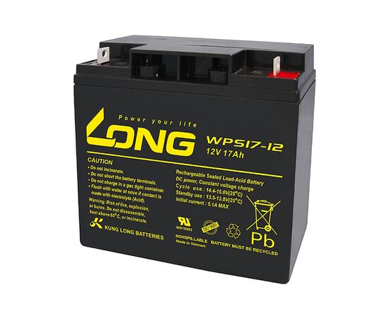 Батарея к ИБП Long 12В 17Ah (WPS17-12)