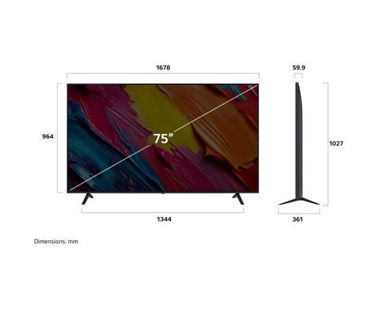 Телевизор LG 75QNED7EA6B, изображение 4