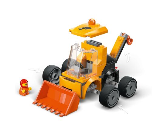 Конструктор LEGO City Авто — Строительный погрузчик (60483), изображение 4
