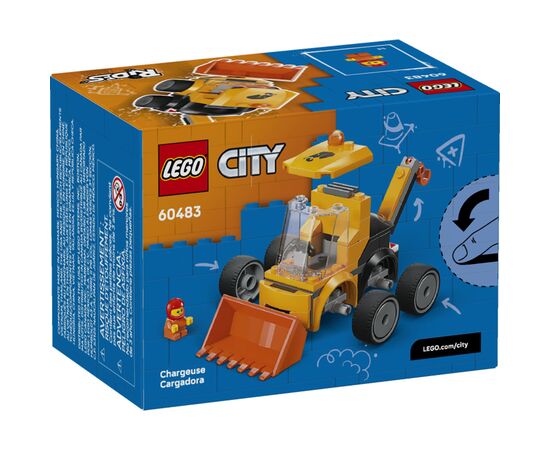 Конструктор LEGO City Авто — Строительный погрузчик (60483), изображение 6