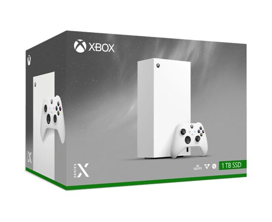 Игровая консоль Microsoft Series X 1TB Digital, біла (196388363803), изображение 4
