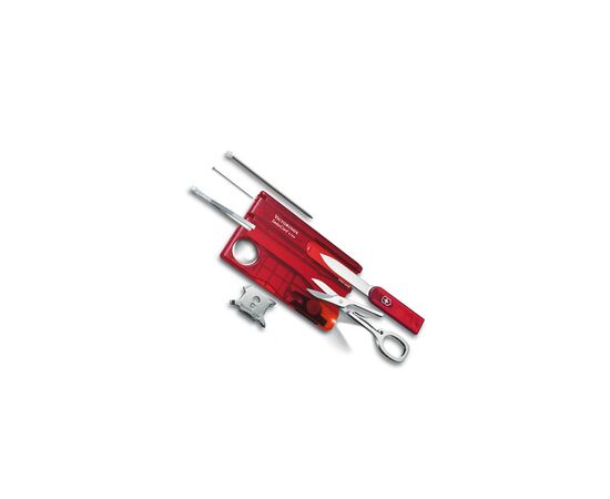 Мультитул Victorinox SwissCard Lite Transparent Red (0.7300.T)