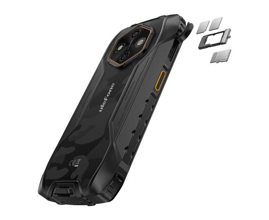 Мобильный телефон Ulefone Rugking 4 Pro 8/256Gb Black-Orange (6975326660921), изображение 7