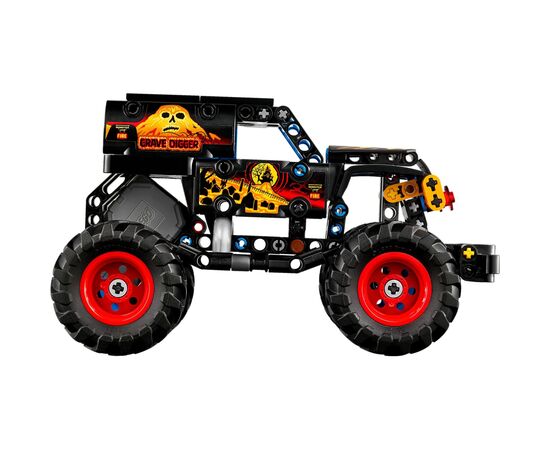 Конструктор LEGO Technic Monster Jam Grave Digger Огонь и лед (42219), изображение 4