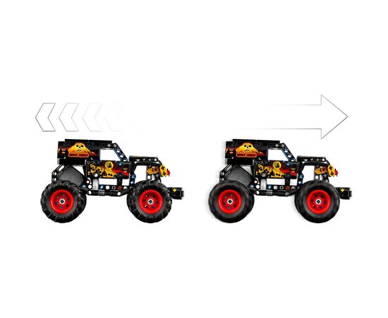 Конструктор LEGO Technic Monster Jam Grave Digger Огонь и лед (42219), изображение 6