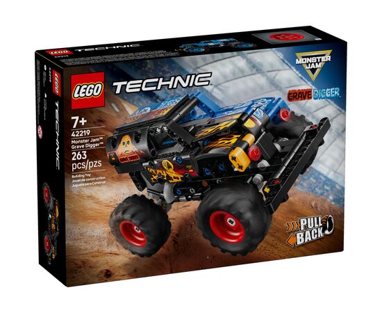 Конструктор LEGO Technic Monster Jam Grave Digger Огонь и лед (42219)