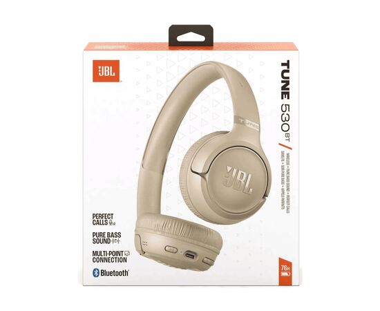 Наушники JBL Tune 530BT Beige (JBLT530BTBEGEU), изображение 9