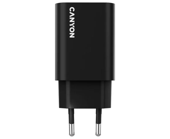 Зарядний пристрій Canyon USB-C PD30W OnCharge Black (CNE-CHA30CLB), зображення 2