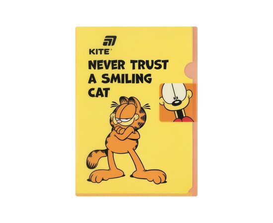 Папка – уголок Kite с клапаном A4 Garfield (GF25-248-1)