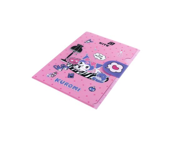 Папка – уголок Kite с клапаном A4 Kuromi- 2 (HK25-248-2), изображение 2