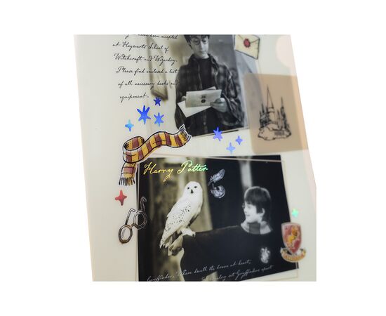 Папка - куточок Kite із клапаном A4 Harry Potter (HP25-248-1), зображення 4