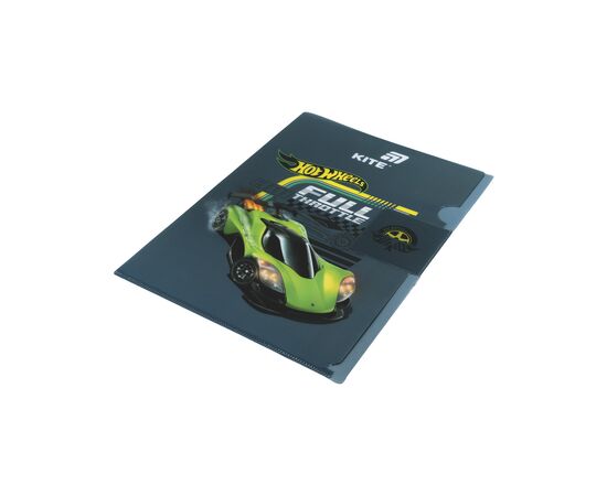 Папка – уголок Kite с клапаном A4 Hot Wheels (HW25-248-1), изображение 2