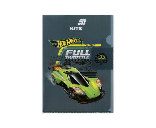Папка – уголок Kite с клапаном A4 Hot Wheels (HW25-248-1)