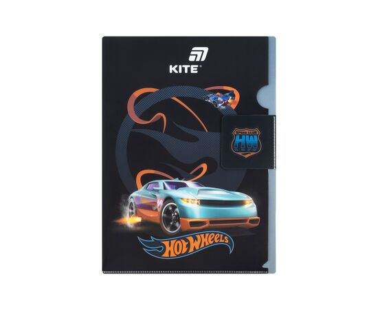 Папка - куточок Kite із клапаном A4 Hot Wheels- 2 (HW25-248-2)