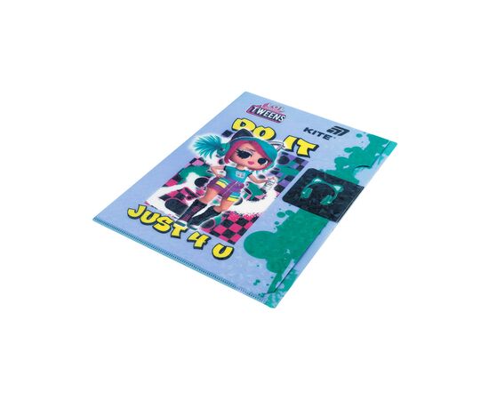 Папка - куточок Kite із клапаном A4 LOL (LO25-248), зображення 2