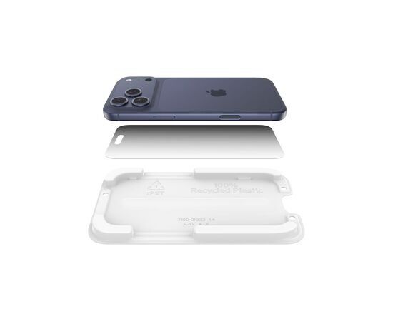 Скло захисне Belkin iPhone 17 Pro Max Privacy Screen Protector (OVA214HQ), зображення 5