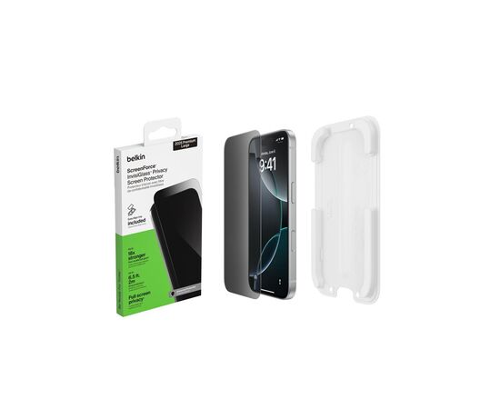 Скло захисне Belkin iPhone 17 Pro Max Privacy Screen Protector (OVA214HQ)