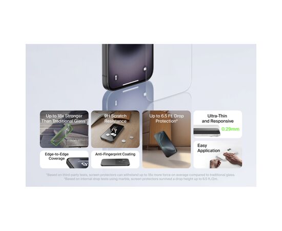 Скло захисне Belkin iPhone Air Screen Protector (OVA237HQ), зображення 6