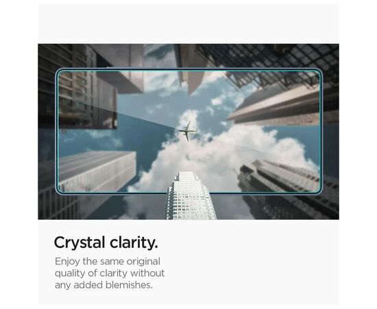 Стекло защитное Spigen tR EZ Fit HD Samsung Galaxy S25 Ultra 2 pcs (AGL09082)