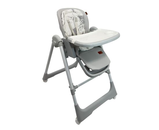 Стульчик для кормления Velano качалка Nomi, light grey (45683)