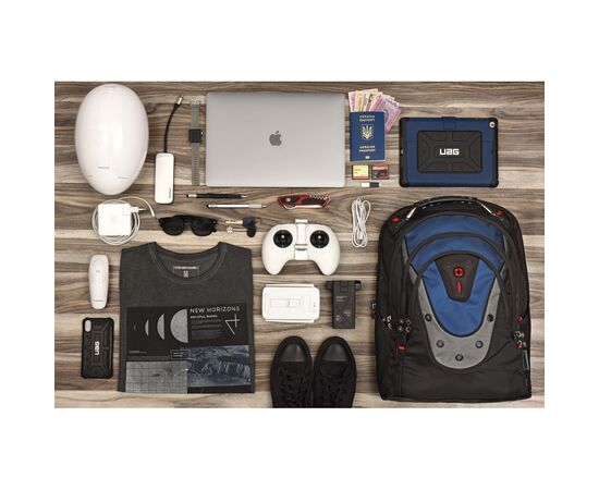 Рюкзак для ноутбука Wenger 17" Ibex Black/Blue (600638), изображение 2