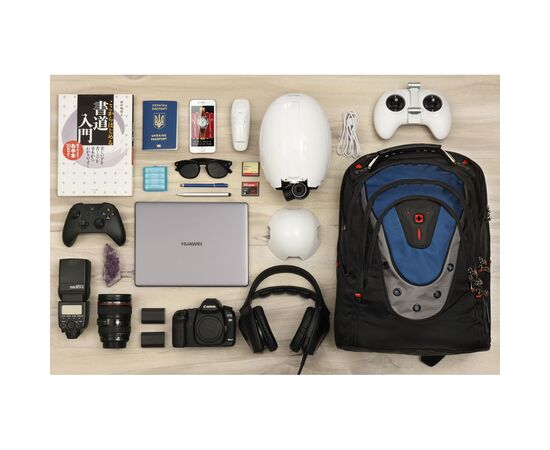 Рюкзак для ноутбука Wenger 17" Ibex Black/Blue (600638), изображение 3