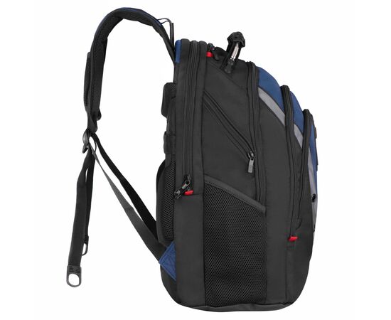 Рюкзак для ноутбука Wenger 17" Ibex Black/Blue (600638), изображение 5