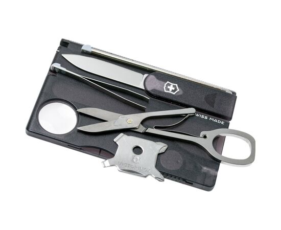 Мультитул Victorinox SwissCard Lite Transparent Black (0.7333.T3), изображение 2