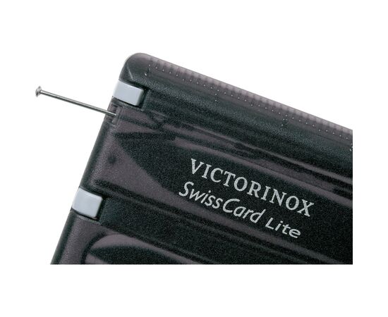 Мультитул Victorinox SwissCard Lite Transparent Black (0.7333.T3), изображение 3