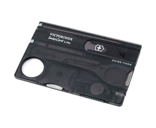 Мультитул Victorinox SwissCard Lite Transparent Black (0.7333.T3), изображение 6