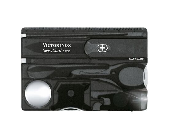 Мультитул Victorinox SwissCard Lite Transparent Black (0.7333.T3), изображение 7