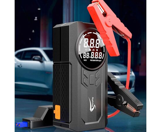 Пуско зарядное устройство Aspiring Jump 2 8000mAh Power bank 3-in-1 with inflator, compressor (JM8000PI), изображение 4