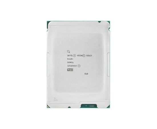 Процесор серверний Dell Intel Xeon Gold 5420+ 2G, 28C/56T, 16GT/s, 52.5M Cache, Turbo, HT (205W) DDR5-4400 (338-CHTL)