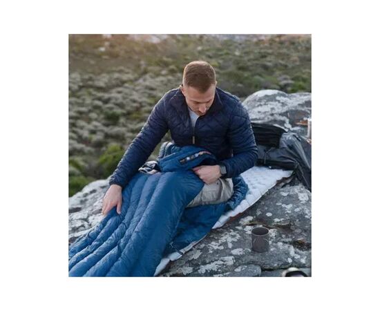 Спальный мешок Naturehike з натуральним пухом CWM295 CNK2300SD013, блакитний (6976023920899), изображение 3