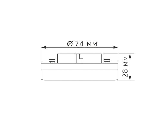 Лампочка Videx LED GX53 10W 4100K 220V (VL-GX53-10534), изображение 6