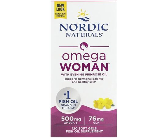 Вітамінно-мінеральний комплекс Nordic Naturals Омега для жінок з маслом примули вечірньої, смак лимон (NOR-01780)