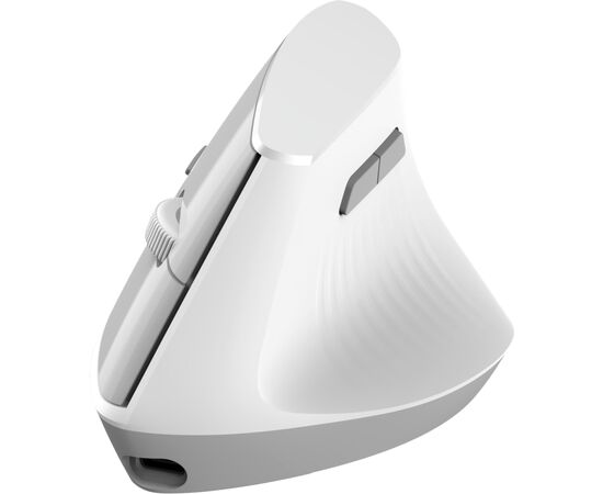 Мишка Ajazz i300 Wireless/Bluetooth/USB White (i300-W), зображення 4